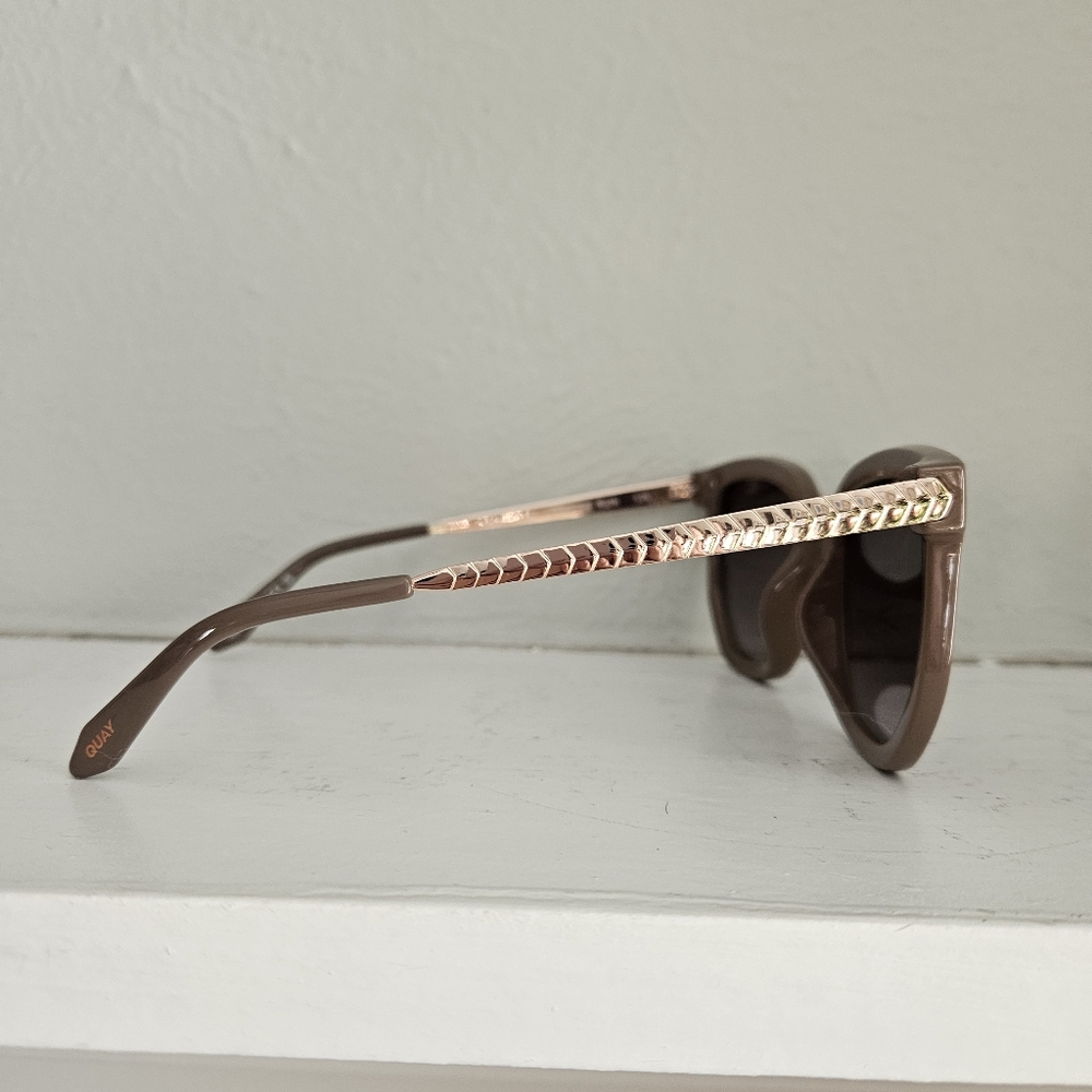 NWOT Quay Coffee Run Sunglasses - Picture 6 of 8